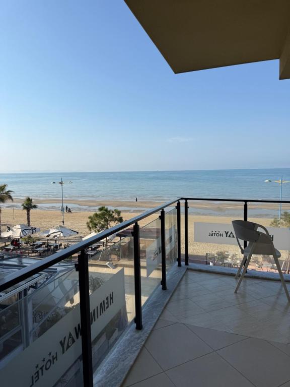 Sea-view balcony at Hotel Heming-uej