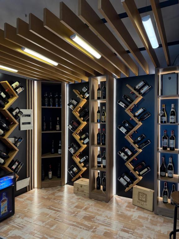 Hemingway wine selection on display